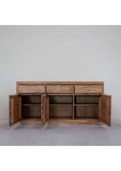 Jorvik Masif Ahşap Natural Model Konsol modelleri