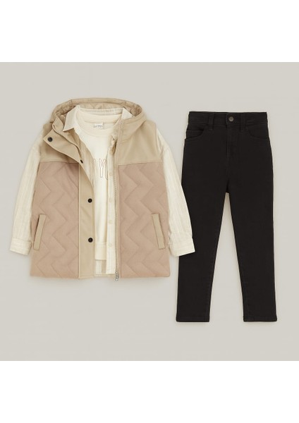 Süet Yelekli 4'lü Erkek Çocuk Takım fiyatları