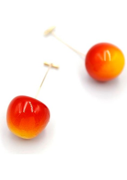 Kiraz Küpe - Çok Renkli