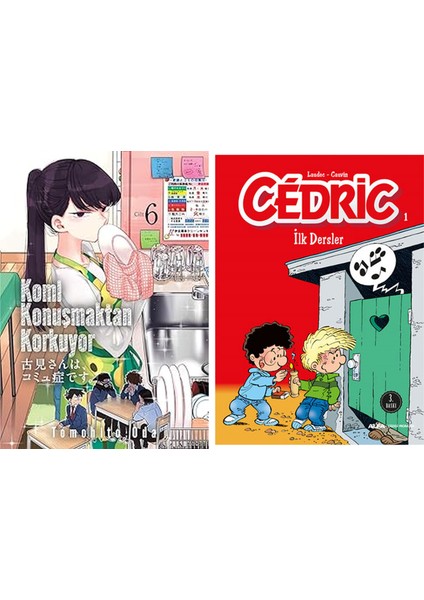 Komi Konuşmaktan Korkuyor Cilt - 6 + Cedric 1