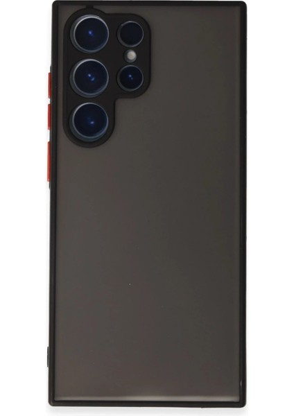 Samsung Galaxy S23 Ultra Kılıf Montreal Silikon Kapak - SIYAH-(5796) - M396R695-K15396