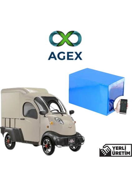 Regal Raptor K5-Van Elektrikli Araba Bataryası 72 Volt 60 Ah Sm