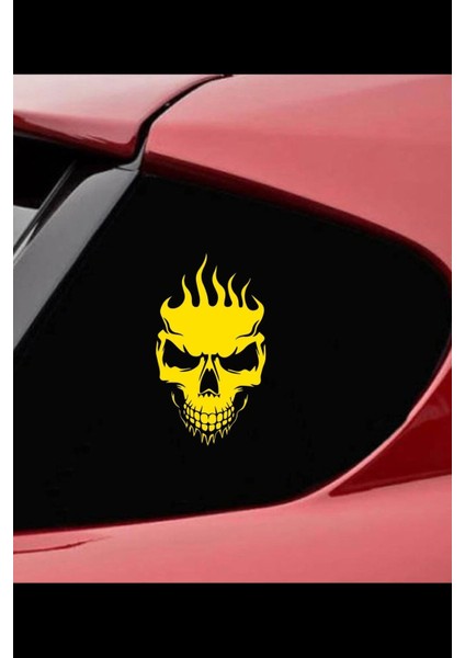 Kuru Kafa Araba, Motorsiklet, Kask, Laptop, Cam Sticker 15X9 cm fiyatları