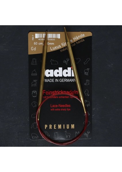 Addi 6 mm 60 cm Klasik Misinalı Dantel Şişi - 755-