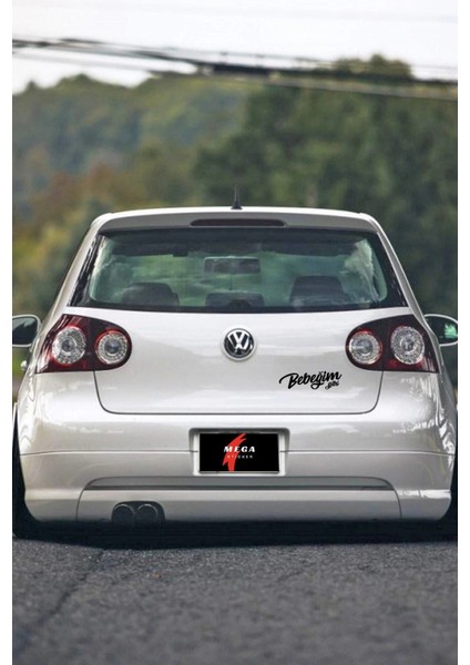 Bebeğim Gibi Araba Motorsiklet Kask Laptop Sticker 17X5 cm fırsatları