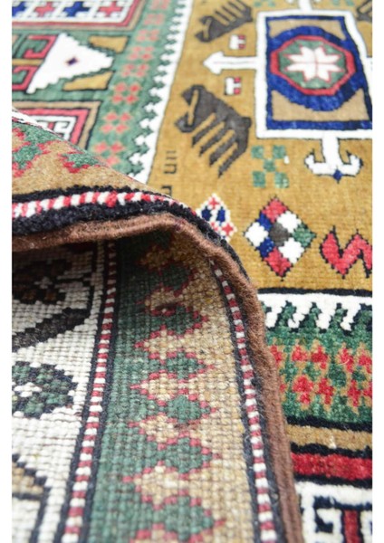 Yünden El Dokuma Kars Halısı 146X197 cm (2.88 M²)