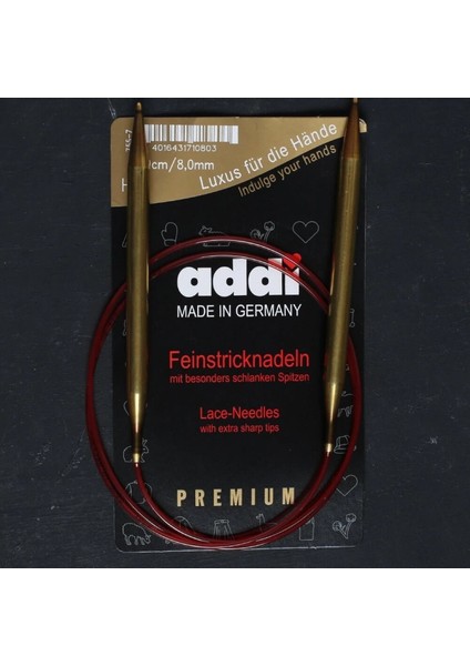 Addi 8mm 100CM Klasik Misinalı Dantel Şişi 755-7