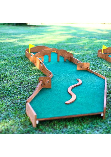 Ahşap Çocuk Mini Golf Seti modelleri