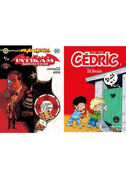 Batman Intikam Şövalyesi Sayı 1 - Flashpoint + Cedric 1