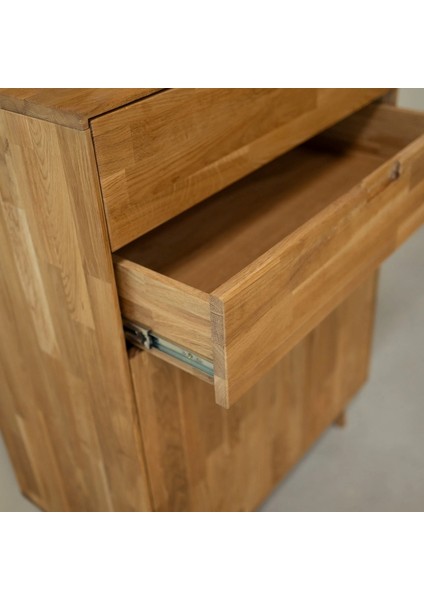 Jorvik Masif Ahşap Çok Amaçlı Büfe Dolap fırsatları