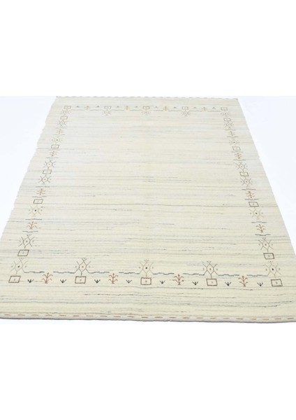 Lori Krem Renk Kırçıllı Modern El Dokuma Halısı 140X200 cm (2.8 M²) fiyatları