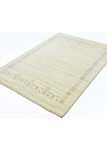 Lori Krem Renk Kırçıllı Modern El Dokuma Halısı 140X200 cm (2.8 M²) modelleri