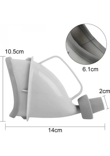 Unisex Taşınabilir Hijjenik Seyahat Tuvalet Aparatı Seyahat Tuvalet Hunisi modelleri