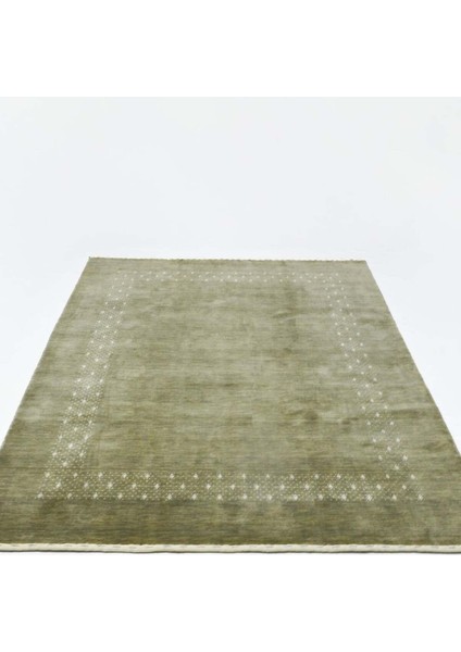 Lori Haki Renk Modern El Dokuma Halısı 170X240 cm (4.08 M²) fiyatları