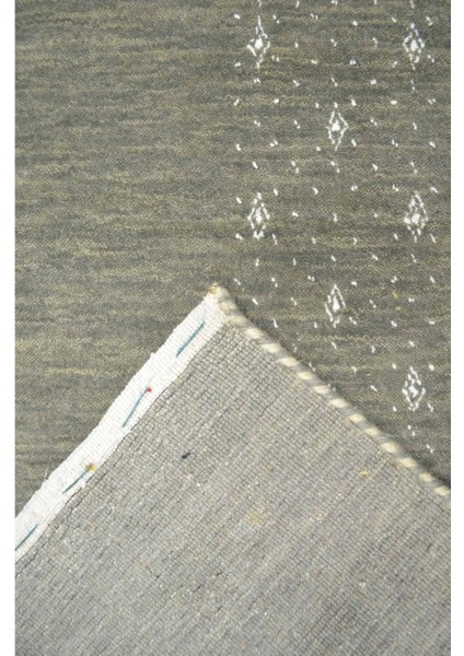 Lori Haki Renk Modern El Dokuma Halısı 170X240 cm (4.08 M²) indirimleri