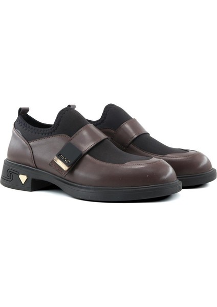 Miss Park Moda 208 K4065 Loafer Kahve Kadın Günlük Ayakkabı indirimleri