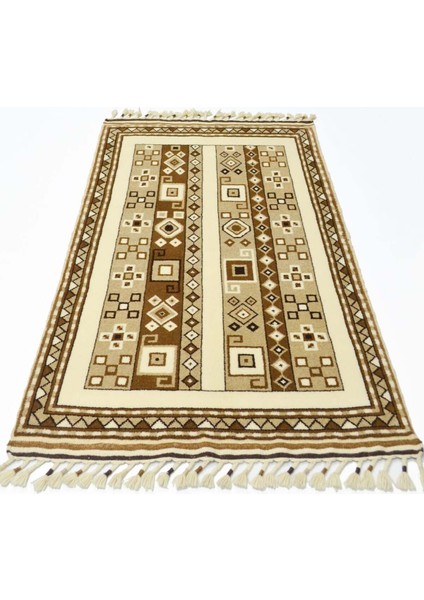 Yünden El Dokuma Naturel Sivas Şal Halısı 76X125 cm (0.95 M²) fiyatları