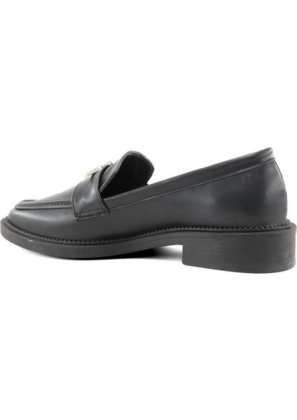 Miss Park Moda 386 K163 Loafer Siyah Kadın Günlük Ayakkabı fırsatları