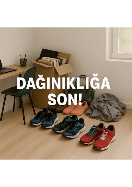 Student 7 Raflı Çelik Iskeletli Bez Ayakkabılık Dolabı – Geniş Kapasiteli, Modern Tasarım indirimleri