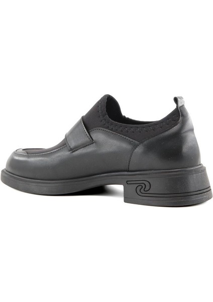 Miss Park Moda 208 K4065 Loafer Siyah Kadın Günlük Ayakkabı fırsatları