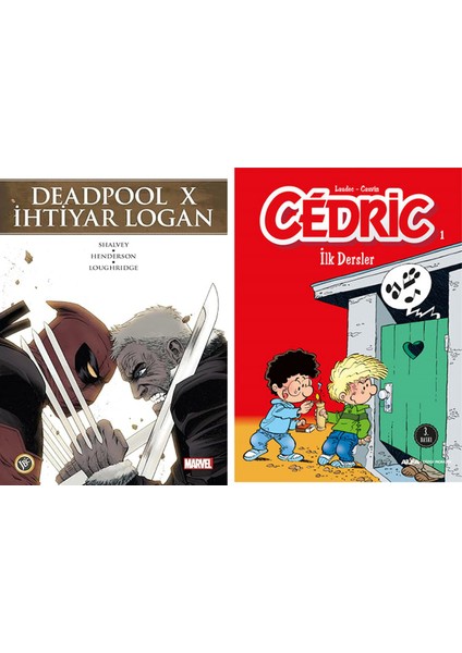 Deadpool x Ihtiyar Logan + Cedric 1