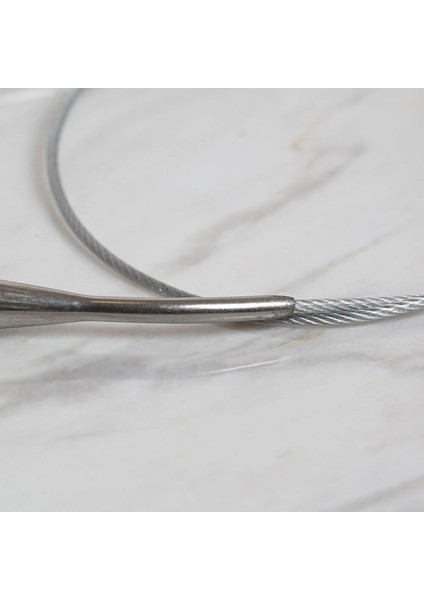 Loren Crafts 7 mm Çelik Misinalı Şiş 60 cm modelleri