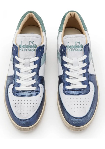 Diadora Mı Basket Low Metallic Dirty Erkek Beyaz Spor Ayakkabı - 201.179034-C5753 fiyatları