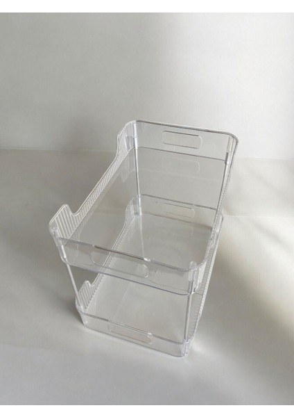 Iki Katlı Organizer- Makyaj Organizeri - Ofis, Banyo Düzenleyici