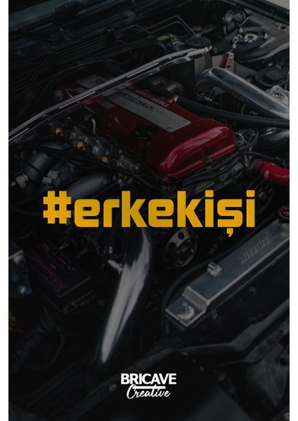 Erkek Işi Yazı Jdm Araba-Motosiklet Cam Etiket Sticker 20X4,4CM