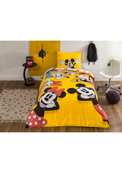 Disney Tek Kişilik Nevresim Takımı