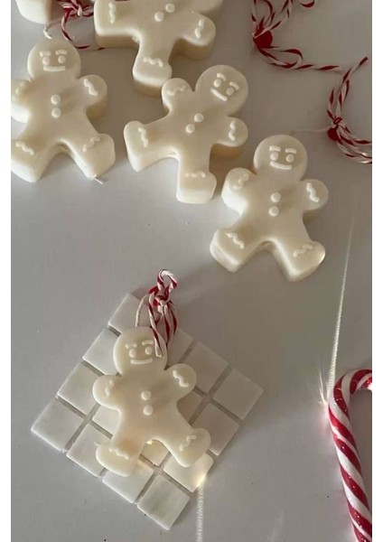 Gingerbread Kurabiye Adam Christmas Yılbaşı Mumu modelleri