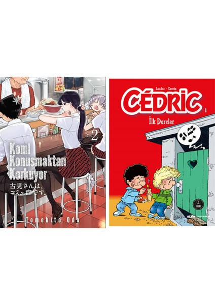 Komi Konuşmaktan Korkuyor Cilt - 2 + Cedric 1
