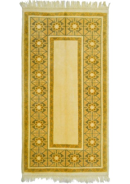 Yünden El Dokuma Selçuklu Yörük Halısı 80X146 cm (1.17 M²)
