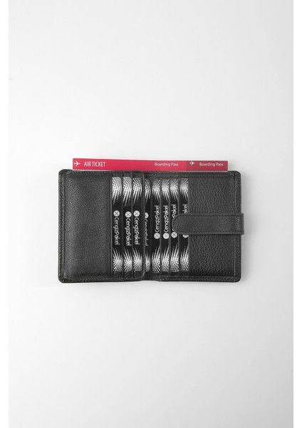 Hakiki Deri Erkek Cüzdan - 13698 - Siyah modelleri