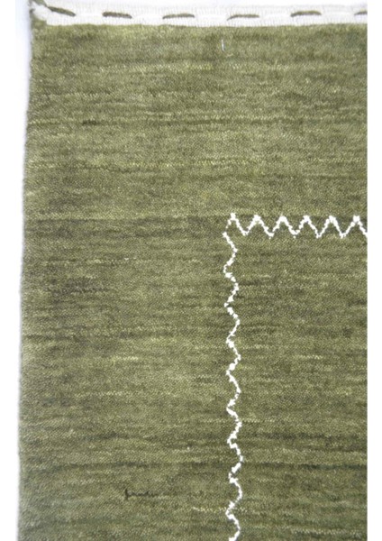 Lori Haki Renk Modern El Dokuma Halısı 140X200 cm (2.8 M²) modelleri