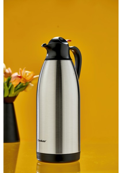 3 Litre Çift Kat Paslanmaz Çelik Termos – Vakum Kapaklı, Sızdırmaz, Çelik Termos( Piknik,kamp,ofis,çay,kahve) fiyatları