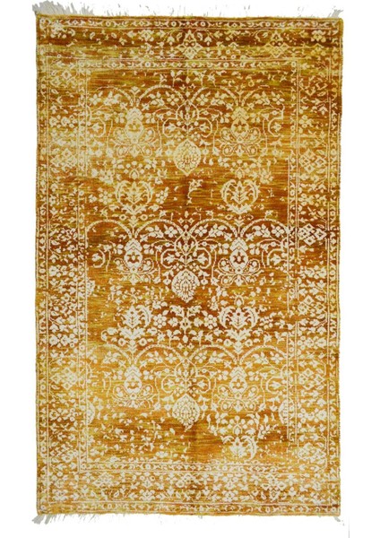 Colour Me Bambudan El Dokuma Halı 92X150 cm (1.38 M²)