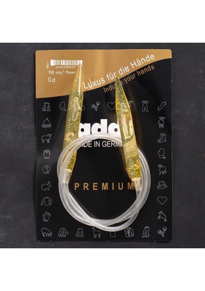 Addi Champagner 15MM 100CM Misinalı Şiş - 405-7