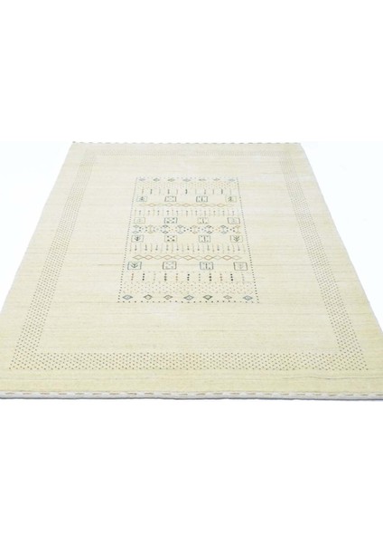 Lori Krem Renk Kırçıllı Modern El Dokuma Halısı 140X200 cm (2.8 M²) fiyatları