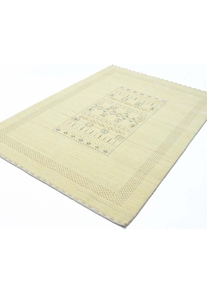 Lori Krem Renk Kırçıllı Modern El Dokuma Halısı 140X200 cm (2.8 M²) modelleri