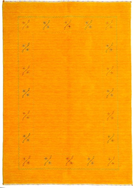 Lori Hardal Sarısı Modern El Dokuma Halısı 140X200 cm (2.8 M²)