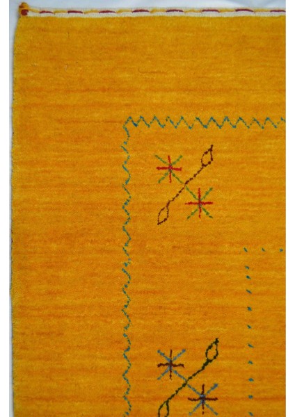 Lori Hardal Sarısı Modern El Dokuma Halısı 140X200 cm (2.8 M²) fırsatları