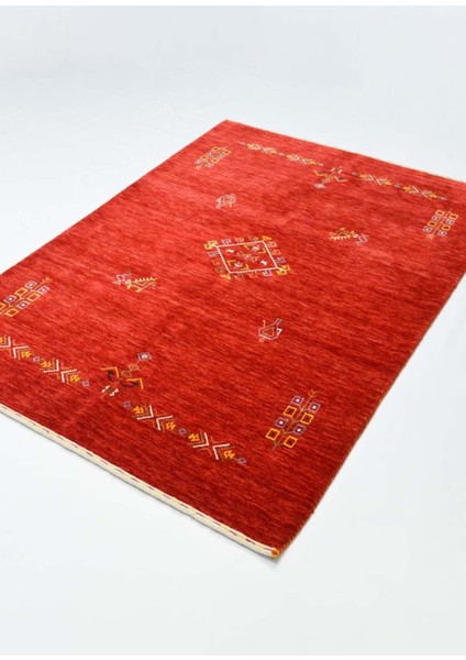 Lori Kırmızı Renk Modern El Dokuma Halısı 140X200 cm (2.8 M²) modelleri