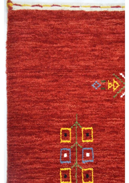 Lori Kırmızı Renk Modern El Dokuma Halısı 140X200 cm (2.8 M²) fırsatları