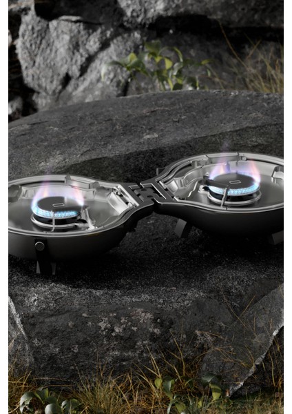 Portable Gas Stove G506 Çift Ocaklı Katlanabilir Taşınabilir Kamp Ocağı fiyatları