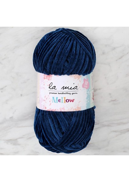 La Mia Mellow Petrol Mavi El Örgü Ipi - 918 - 34164