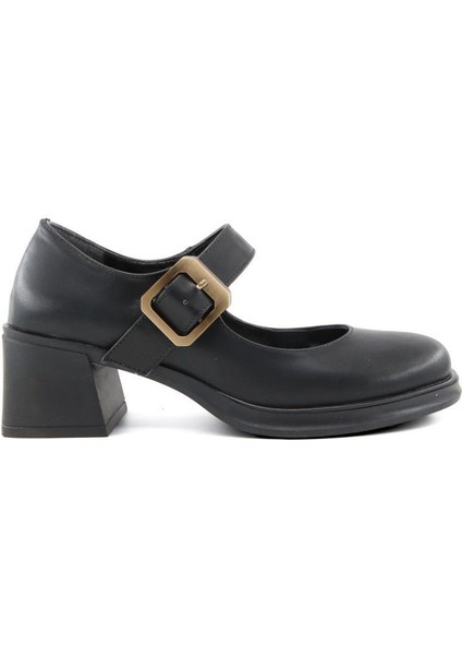 Miss Park Moda 386 K1360 Loafer Siyah Kadın Günlük Ayakkabı