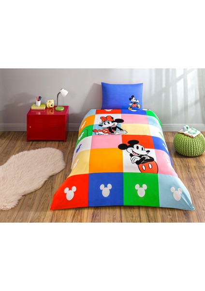 Disney Tek Kişilik Nevresim Takımı