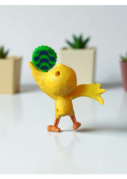 Vintage Sarı Kanarya Figür Oyuncak & 11 cm modelleri