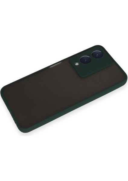 Vivo Y17S Kılıf Montreal Silikon Kapak - YEŞIL-(5796) - M359R338-K91359 fırsatları